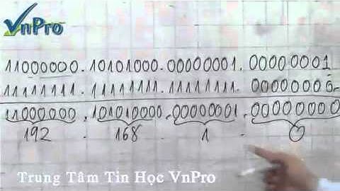 [Bài giảng CCNA 4]-Hướng dẫn chia địa chỉ IP-Phần 7