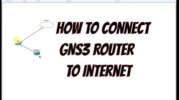 How to Connect GNS3 Cisco Router to Internet