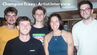 Champion Trees tell us about their new record, gigs, and song writing process
