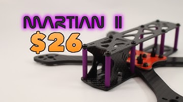 Martian 2 Quadcopter Frame Review. ONLY $26 WHAT?? Part 1 of 2