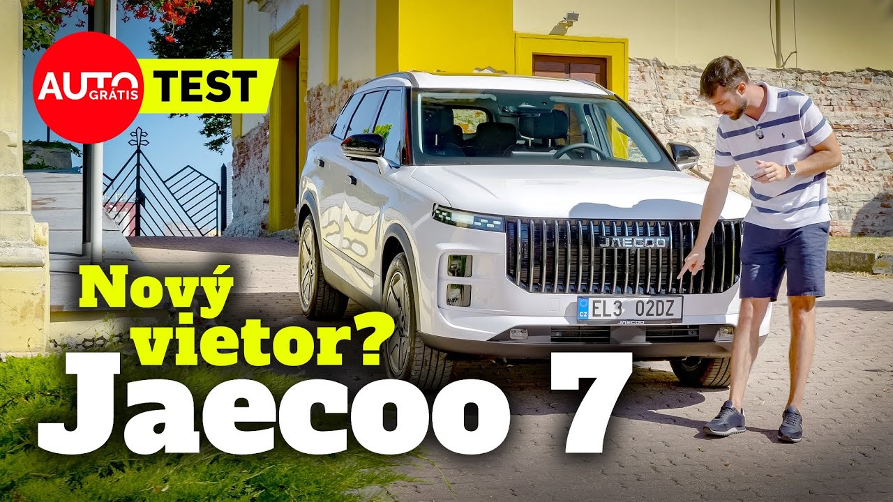 Plne nabité až 1200 km?! Jaecoo 7 vám vyrazí dych