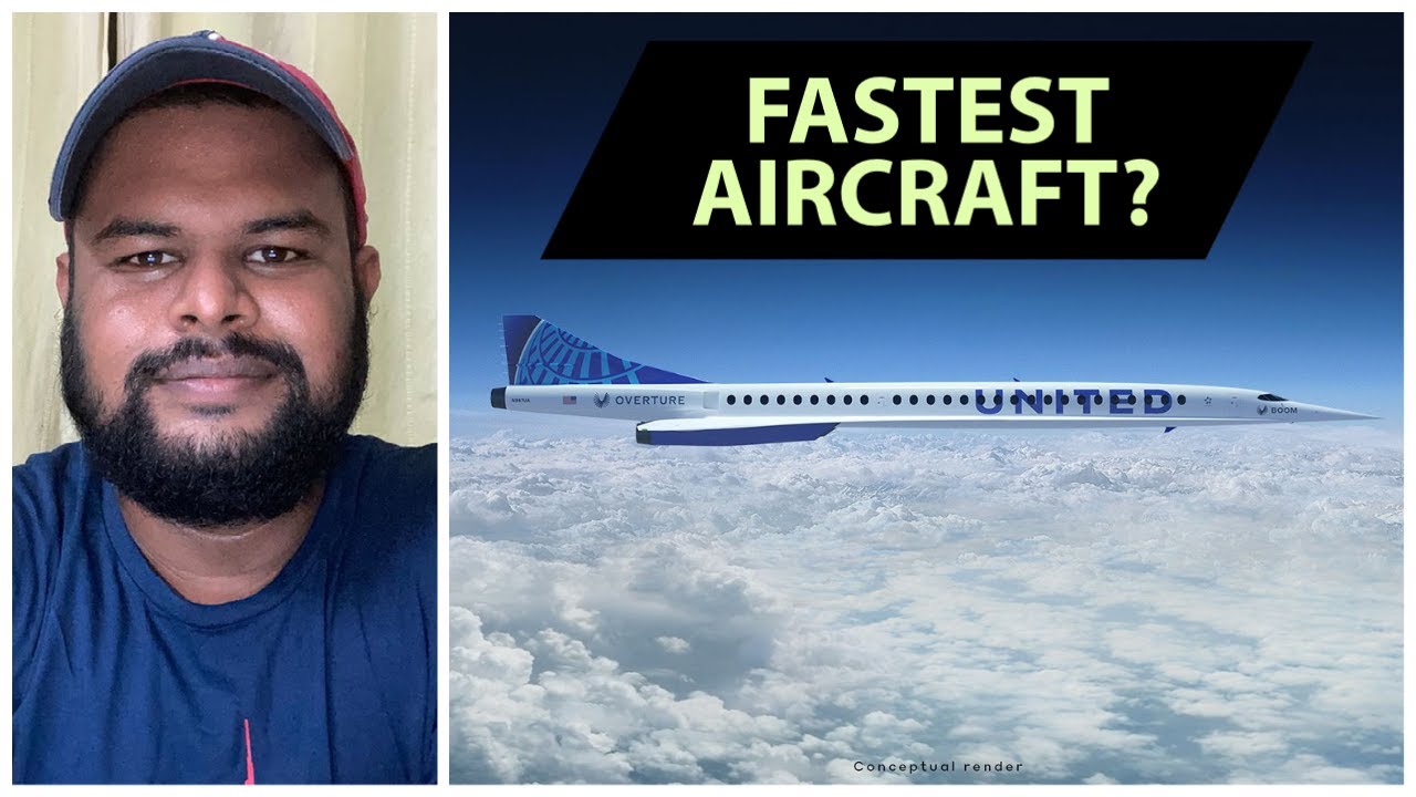 SUPERSONIC AIRPLANE Fastest Passenger Aircraft Launching in 2029