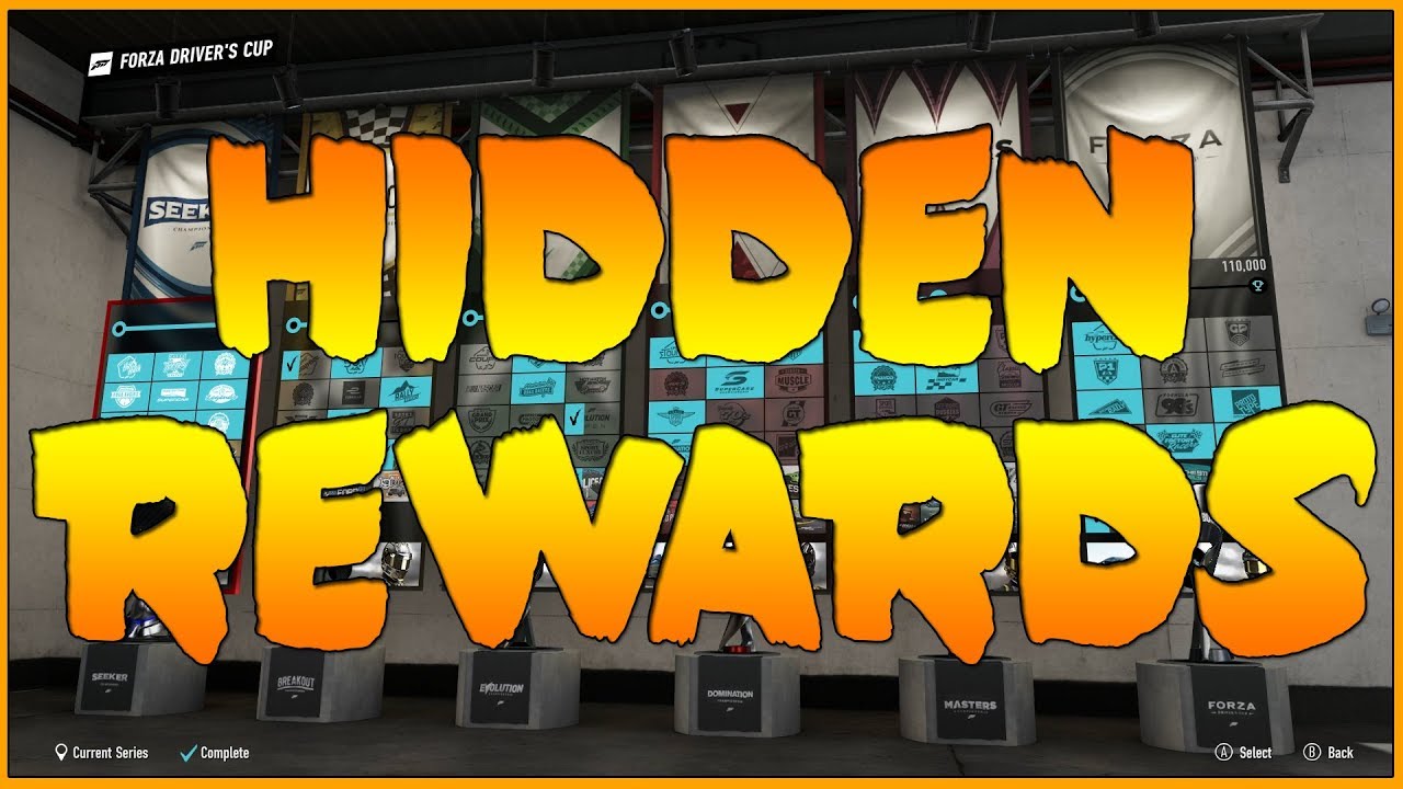 Hidden Drivers Cup Rewards - ELITE SERIES?! - Forza 7 Quick Tip!