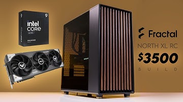 Check out the Fractal North XL RC with a $3500 PC Build (285K / RTX 5080)