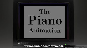 The Piano Animation - Commodore Amiga 3D Animation