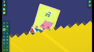 Numberblocks obstacle course race in Algodoo! Who will win???