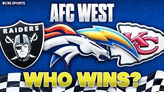Why THIS team will win the AFC West in 2026 👀