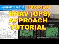 RNAV GPS Approach Tutorial - Microsoft Flight Simulator