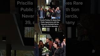 Priscilla Presley Makes Rare Public Appearance with Son Navarone