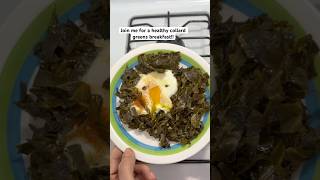 Collard Green with Egg Breakfast!!
