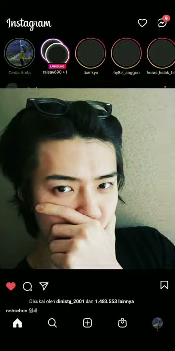 story wa 30 detik . poto terbaru 2021 Sehun EXO💙💙