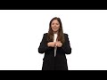 Assembly Terms: Committee Chairperson (BSL)