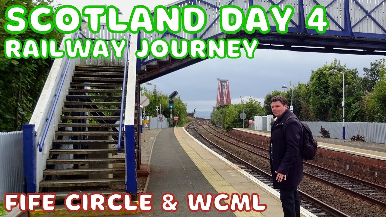 Sim0nTrains Scotland Railway Journeys Day 4 | Visiting Stations on the Scotland Central Belt
