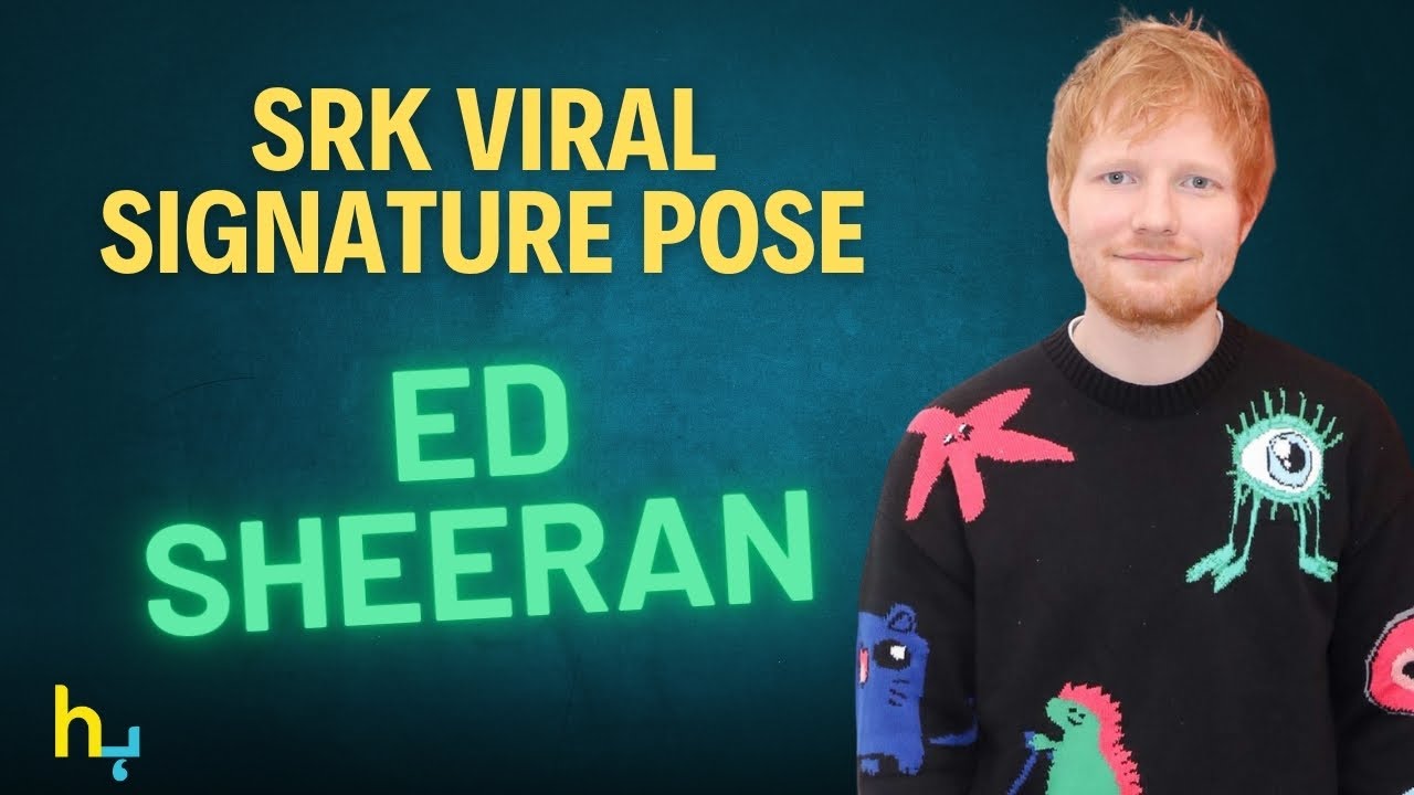 SRK Recreates His Iconic Arm-Stretch Pose With Ed Sheeran, Netizen Says,  'Ye Saal Logo Ke