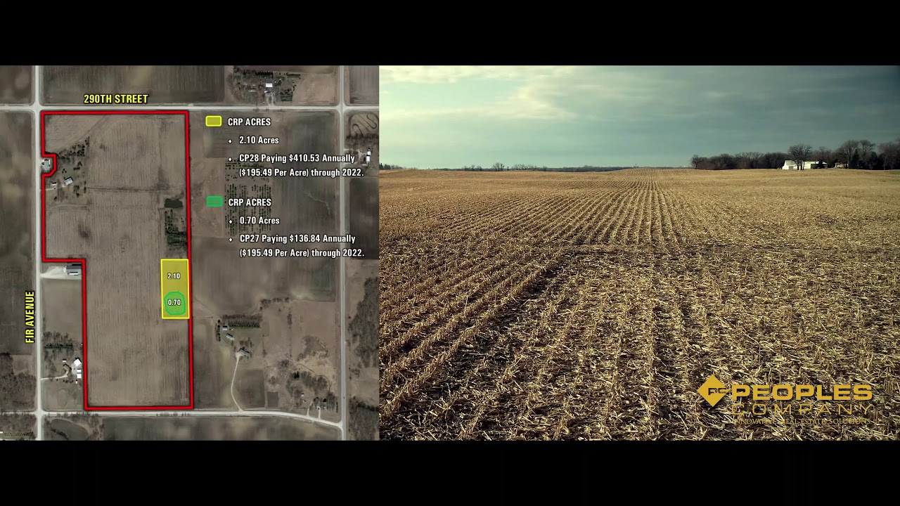 65.76 Acres M/L Available Cerro Gordo County, Iowa YouTube