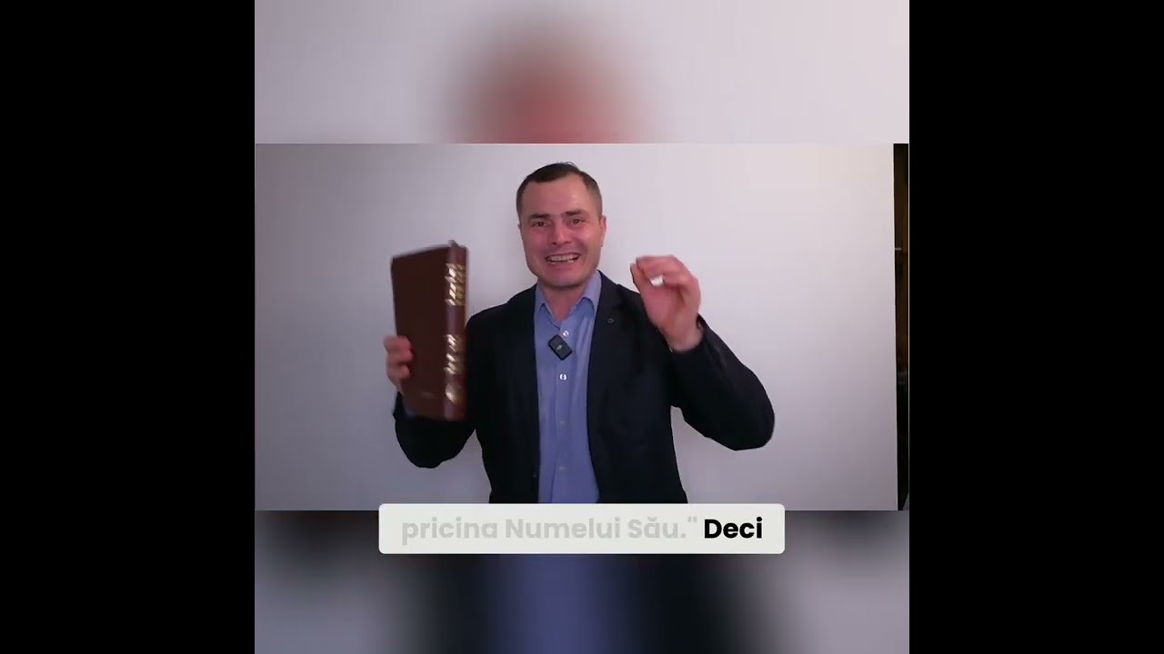 Tu nu vei duce lipsă de nimic Psalmul 23