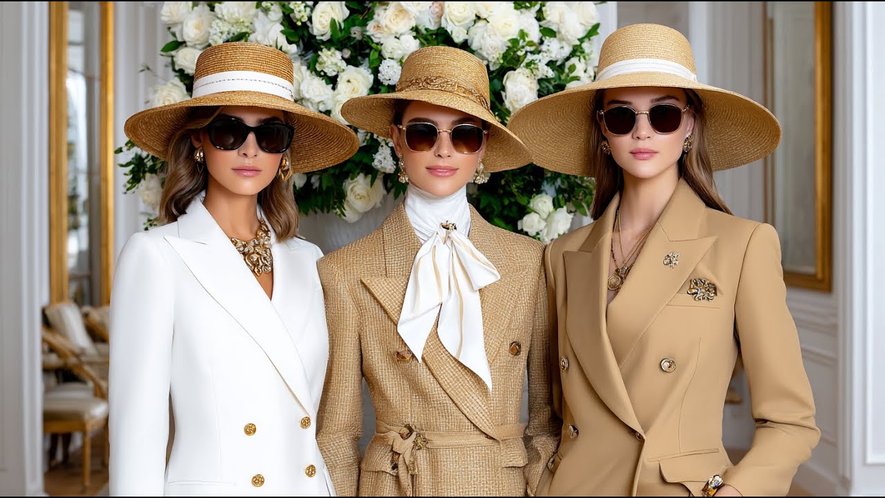 Коллекция Ralph Lauren Весна/Лето 2026 | Верблюжий и белый – Классический американский женский шик