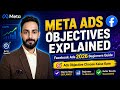 Meta Ads Objectives Explained | Facebook Ads 2026 Beginners Guide | Ads Objective Choose Kaise Kare
