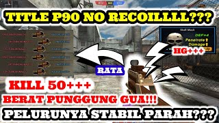 PAKAI P90 NO RECOIL DI REDROCK??? TEAM BEBAN UNTUNG COMEBACK MENIT AKHIR!!! -Pointblank Indonesia