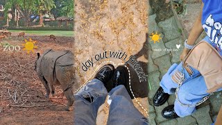 Day out with friends🐢🤍🌞// zoo ✨️// aesthetic vlog 🌷// funny🤣// a day in my life as teen 🎀🌷