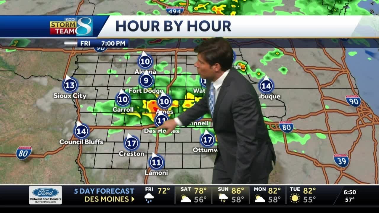 A soggy end to the week with more storms this weekend - YouTube