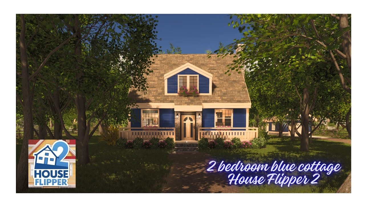 Two bedroom blue cottage