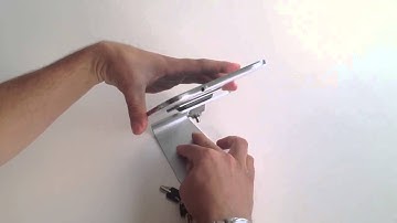 Ynzal | HoverTab by Maclocks   Secured Universal Tablet Stand for Smartphones too   Click Stand