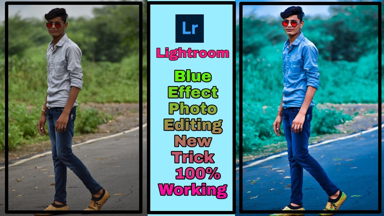Lightroom Se Bule Effect Photo kayse Edite Kare || Lightroom Blue Effect Photo Editing Tutorial 2020