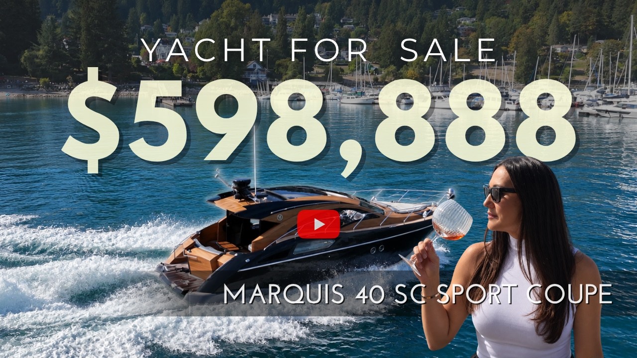 Marquis Yacht 40 SC Sport Coupe Vancouver with Erin Price Emery