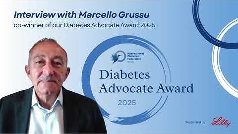Interview with Marcello Grussu, co-winner of the 2025 IDF Europe Advocate Award