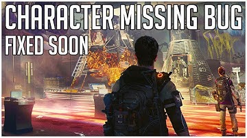 The Division 2 Missing Characters & 9% Loading Bug Being FIXED SOON!