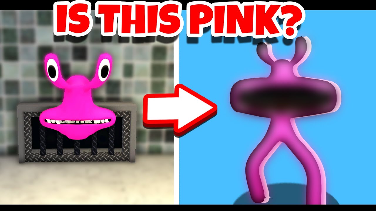 PINK EATS BLUE in Roblox Rainbow Friends 