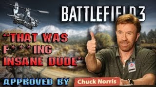 【1080】BF3 Chopper ☰ EPIC Clip ☰ That was f***ing insane dude!!!