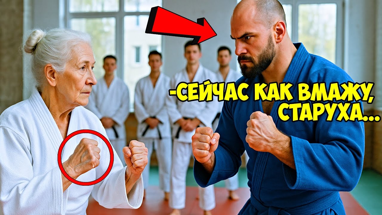 Чёрный пояс проиграл СТАРУШКЕ на ковре всего за 10 СЕКУНД!