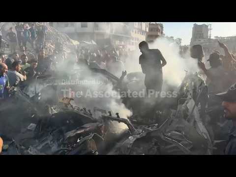 Airstrike on car in Gaza City kills one and injures several others