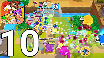 Squad Buster - Gameplay Walkthrough Part 10 - Beach World (Ios,Android)