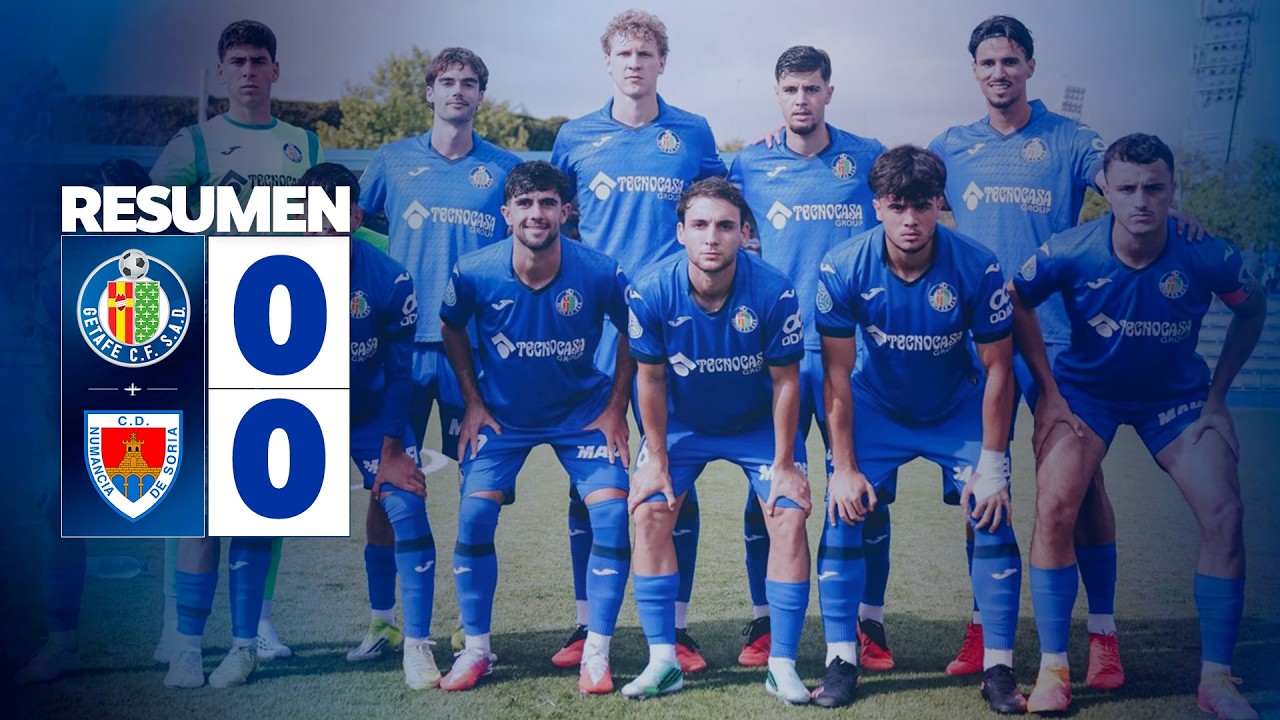 RESUMEN J5 | Getafe CF B 0-0 CD Numancia