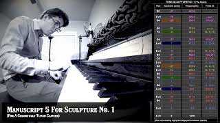 Manuscript 5 For Sculpture No. 1 (for a colorfully tempered clavier)