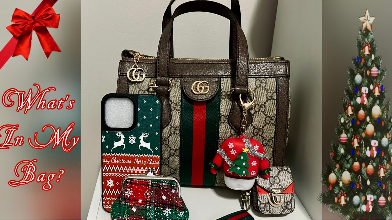 What's In My Bag Holiday Edition 🎄 YouTube