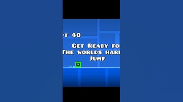 attempting worlds hardest jump on geometry dash #geometrydash #viral #trending #short #shorts #clip