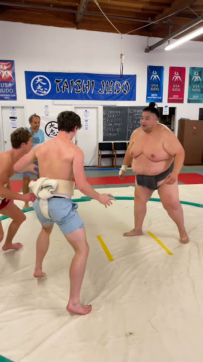 WE FOUGHT THE BIGGEST SUMO WRESTLER IN THE WORLD