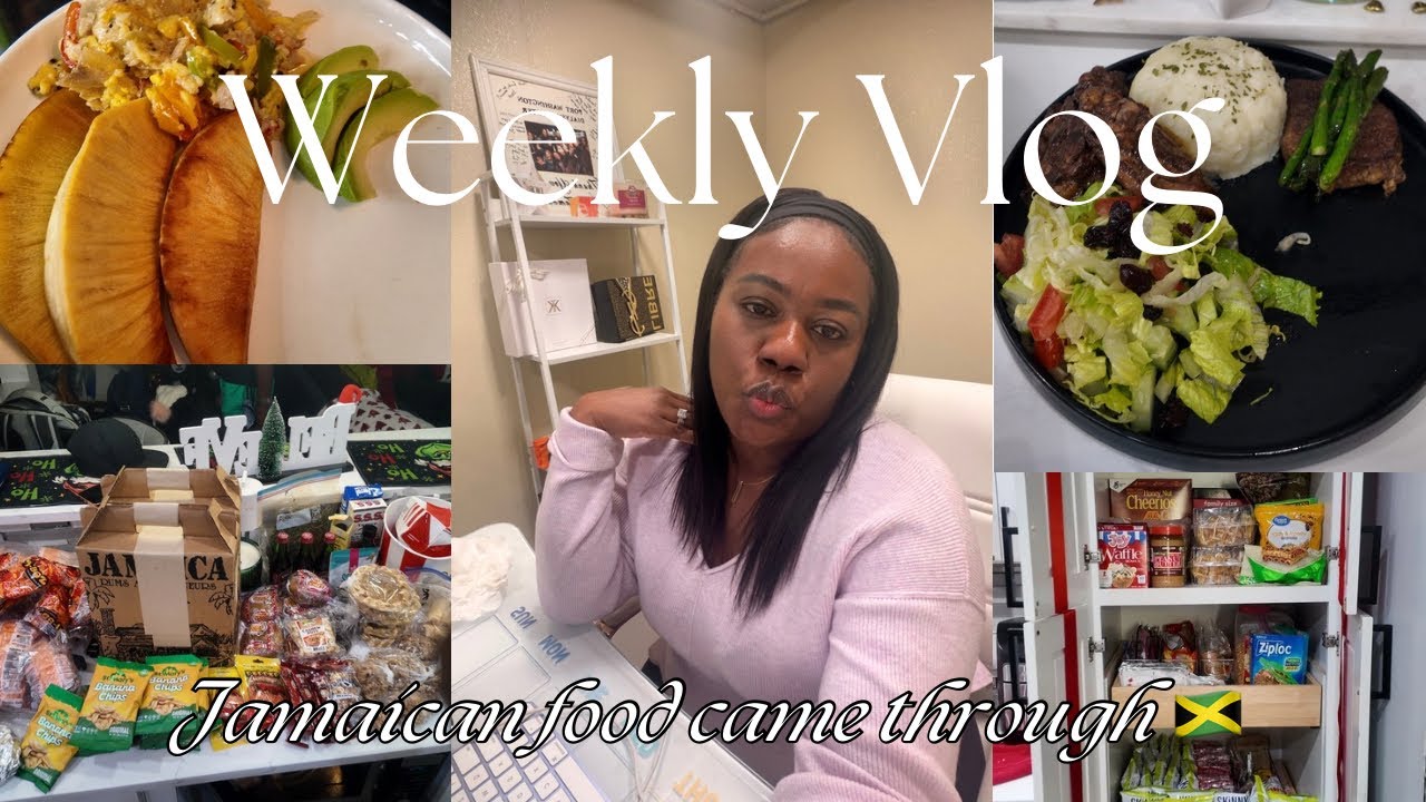 My In-Laws Brought Jamaican Goodies 🇯🇲 | Home-Cooked Jamaican Breakfast & Dinner + Laundry Reset✨