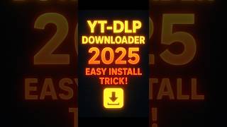YT - DLP DOWNLOADER 2025 EASY TO UESE 2025