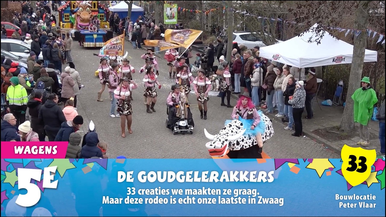 Carnaval Zwaag 2026 - Goudgelerakkers