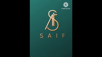 Saif name logo Drawing #logo #brand #logodesign #viralshorts #drawing #shortsvideo #youtubeshorts