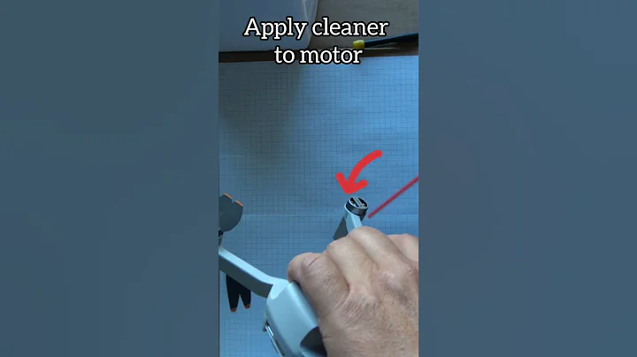 Quick fix Motor Error DJI Mini2