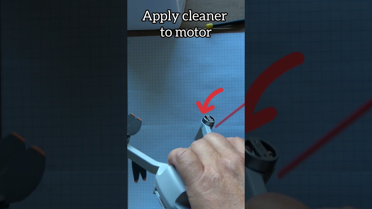 Quick fix Motor Error DJI Mini2