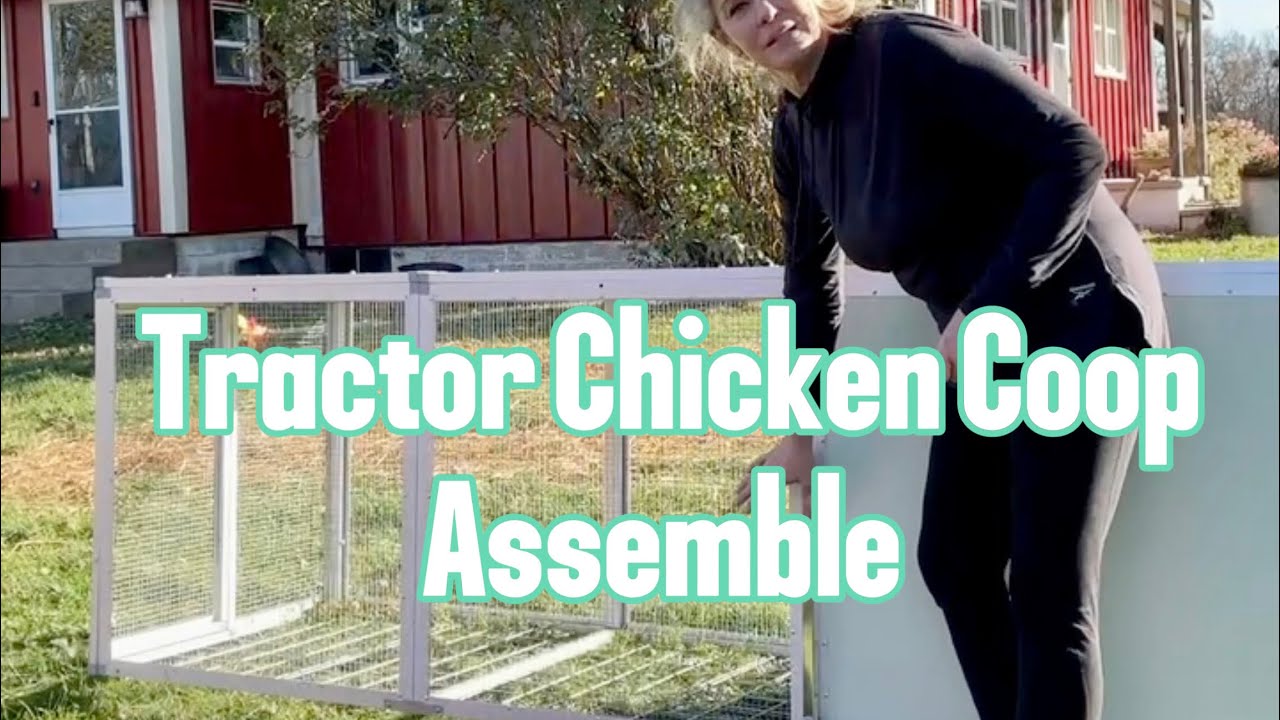 Tractor Chicken Coop Assembly FarmandYardProducts YouTube
