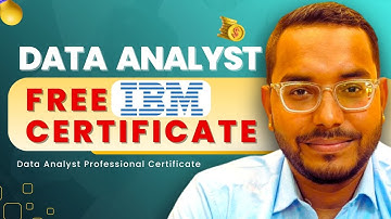 IBM Data Analyst FREE Certificate | Data Analyst Professional Certificate IBM
