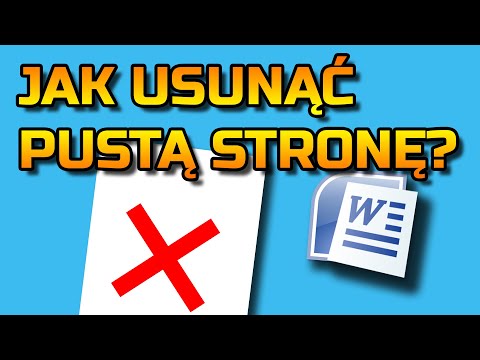 Wideo: Jak Usunąć Stronę W Programie Word